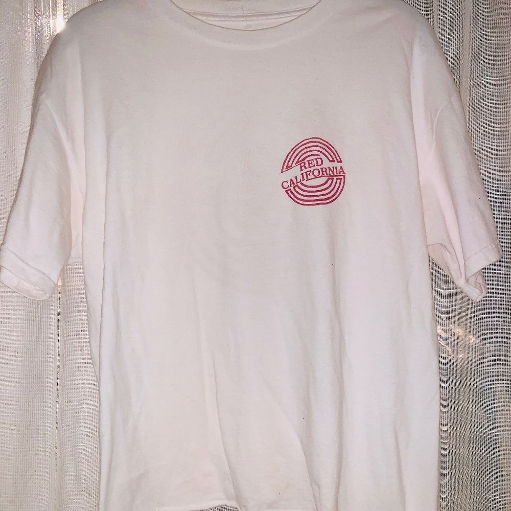 Brandy Melville Red California T-Shirt